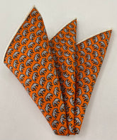 Modern Madder Macclesfield Printed Silk Pocket Square MMPP-91